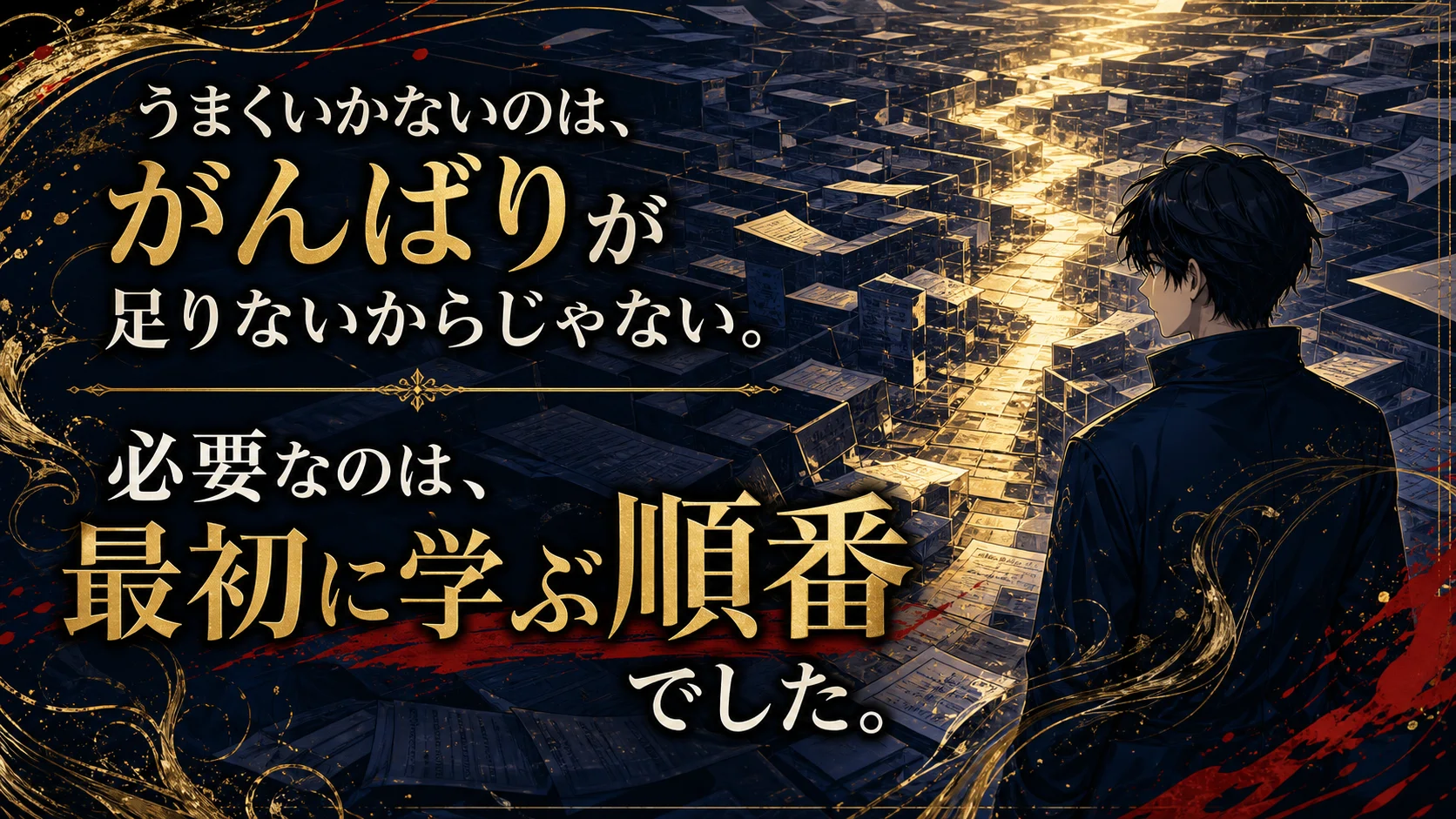 最初に学ぶ順番という転換