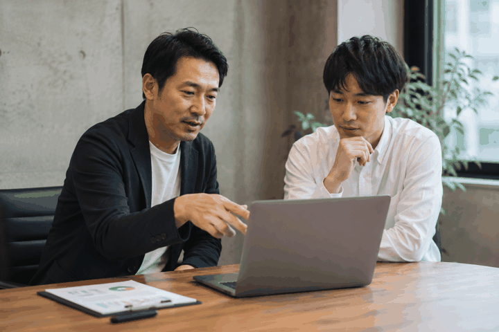 AI活用支援の相談風景